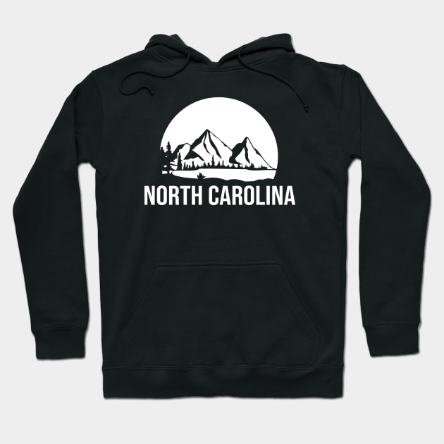 North Carolina Mountain Hoodie by sunima